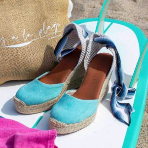 Espadrilles Ederra Turquoise