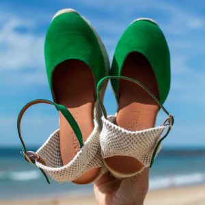 Espadrilles Milady Vert