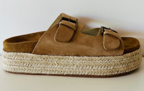 Sandale CORINTHE compensée en jute – Image 2