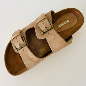 Sandale CORINTHE compensée en jute
