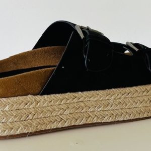 Sandale CORINTHE compensée en jute