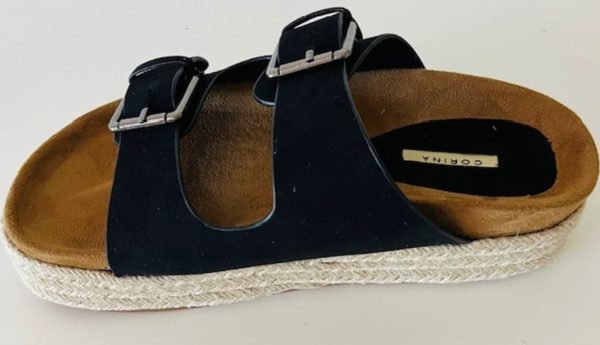 Sandale CORINTHE compensée en jute – Image 4
