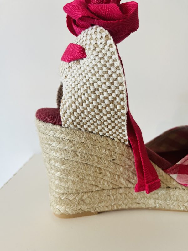 Espadrilles Bidaia Vichy Fuschia – Image 8