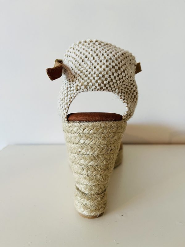 Espadrilles à Talons Compensés Milady Camel – Image 3